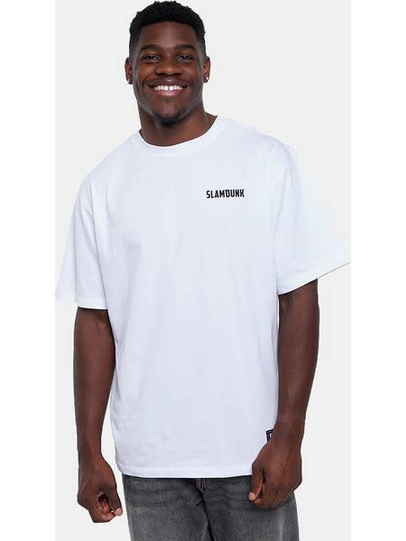 Slamdunk T-Thess Hoops Ανδρικό T-Shirt SD52510251-02 White