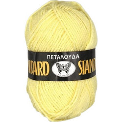 Μαλλί για πλέξιμο STANDARD 100% Ακρυλικό - 168 Κίτρινο