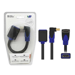Αντάπτορας καλώδιο HDMI γωνιακό 90 - A1592FC-02 - Male/Female - 0002311
