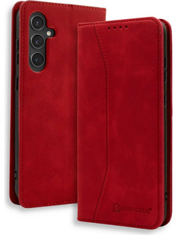 Bodycell Book Case Θήκη Πορτοφόλι Red (Samsung Galaxy S25 FE)