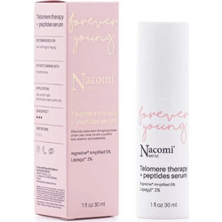 Nacomi Next Level Forever Young Telomere Therapy & Peptides Ενυδατικό Serum Προσώπου με Βιταμίνη E Υαλουρονικό & Πεπτίδια 30ml