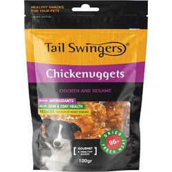 Pet Interest Tail Swingers Chickenuggets with Chicken & Sesame 100gr
