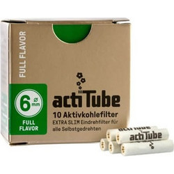 ActiTube Extra Slim Gold Filters (6mm) 364552