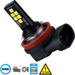 Globostar H8 LED 12V 8W 1τμχ