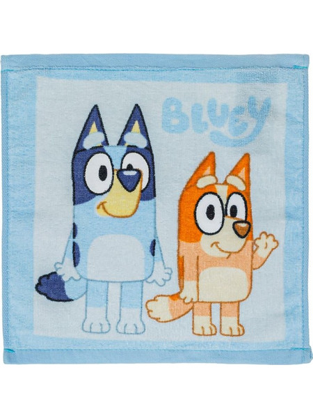 Πανάκι Βαμβακερό Βρεφικό για Κορίτσι Σιέλ Bluey 30x30cm