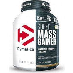 Dymatize Super Mass Gainer Cookies & Cream Πρωτεΐνη Ορού Γάλακτος Όγκου 2.94kg