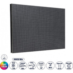 GLOBOSTAR LUXCORE 41029 Module για Οθόνες LED Video Wall 32x16cm 128x64px P2.5 LED 35W 3840Hz 8192 Dots 1800cd/m Nits DC 5V Εσωτερικού Χώρου IP31 Full Color S1/32 14Bits - Kinglight SMD2121 - Μ32 x Π1