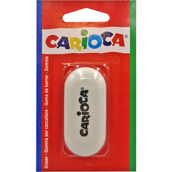 Γόμα Λευκή Carioca Blister 5x3cm Carioca 40142 - 1 τμχ