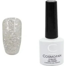 Cosmofan Gel Polish 123 Glitter Ημιμόνιμο Βερνίκι Νυχιών 7.5ml