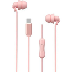 WK YB02 Handsfree In-Ear USB-C Pink