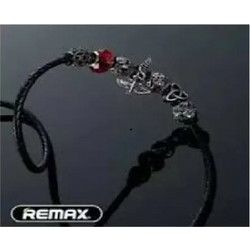 Καλώδιο - Κόσμημα Remax RC-058m Data Cable Jewellery Usb to Micro Usb, σε κόκκινο χρώμα
