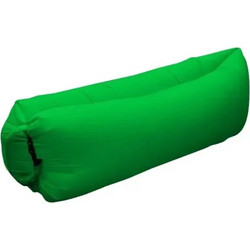 Φουσκωτό Στρώμα & Κάθισμα Ξαπλώστρα Lazy Bag Inflatable Air Sofa 210CM, σε πράσινο χρώμα