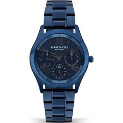 Kenneth Cole Ανδρικό Ρολόι με Μπλε Μεταλλικό Μπρασελέ KCWLK2126302