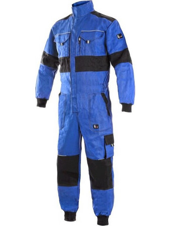Ολόσωμη φόρμα 100% βαμβάκι LUXY ROBERT blue-black CXS