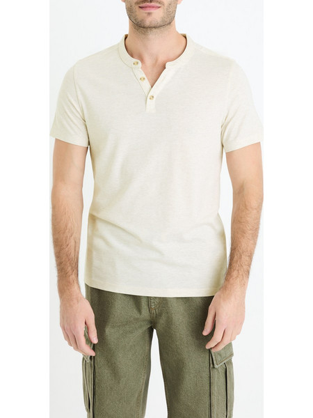 Celio T-shirt Cegeti - Off White