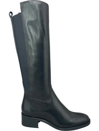 Μπότες Γυναικείες Δέρμα smart steps ST514-NERO