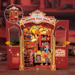 Cutebee Amazing Toys Store 3D Book Nook DIY 107 Κομμάτια 17cm