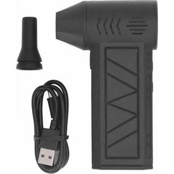 Super jet fan ασύρματος φυσητήρας χειρός και φακός με 4 ρυθμιζόμενος ταχύτητες 130000 RPM HYH-159 Μαύρο