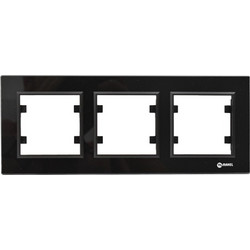 KAREA ΠΛΑΙΣΙΟ 3ΠΛΟ ΟΡΙΖ. ΑΚΡΥΛΙΚΟ ΜΑΥΡΟ MAKEL MAKEL - 2-M80272703