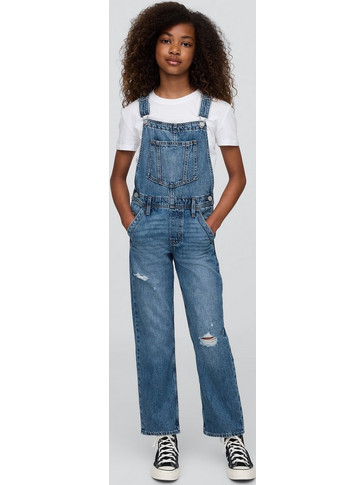 Παιδική Τζιν Σαλοπέτα Loose Medium wash