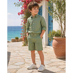 Πουκάμισο P1457 Zippy - Green