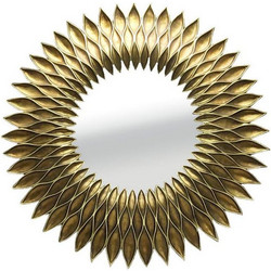 ΚΑΘΡΕΠΤΗΣ ΤΟΙΧΟΥ ΧΡΥΣΟ ANTIQUE D51x5,5cm GIRASOL