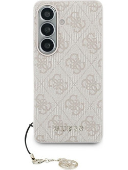 Guess 4G Classic Logo Charm Magsafe Back Cover Pink (Samsung Galaxy S26)