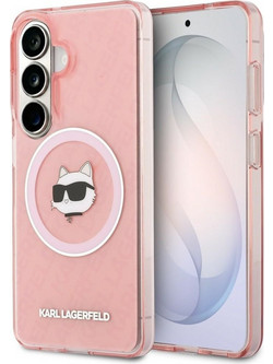 Karl Lagerfeld IML Repeated Choupette MagSafe Case Pink (Samsung Galaxy S26)