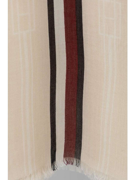 Tommy Hilfiger AW0AW17345-AA8 Μεγάλο κασκόλ Μπεζ