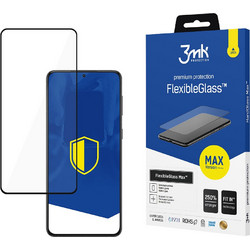3mk FlexibleGlass Max Black Hybrid Glass for Samsung Galaxy S22+ 5G