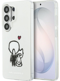 Karl Lagerfeld IML Karl & Choupette MagSafe Case Transparent (Samsung Galaxy S26 Ultra)