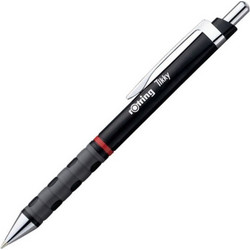 Στυλό Rotring Tikky Μαύρο Ballpoint 0.7mm με μπλε μελάνι