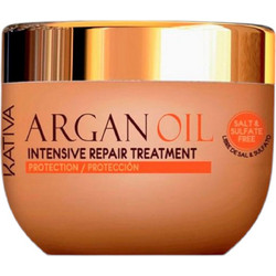 Kativa Argan Oil Intensive Repair Μάσκα Μαλλιών για Επανόρθωση για Ταλαιπωρημένα Μαλλιά 500ml