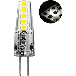 G4 LED Σιλικόνης 12V 1.8W 10 SMD 180LM 4200K Φυσικό Λευκό G4GJ008N ExtraStar