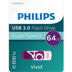 Philips Vivid Edition 64GB USB Stick 3.2 Gen 1 με USB-A