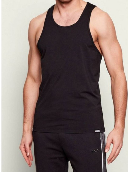 DSQUARED2 MEN S TANK TOP SLIM FIT BLACK
