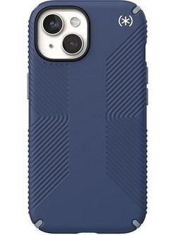 SPECK (150557-3206) IPHONE 15 MAGSAFE CASE, PRESIDIO2 GRIP (COASTAL BLUE/DUSTGREY/WHITE)