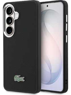 Lacoste Petit Pique Metal Logo Θήκη για Samsung Galaxy S26+ Black (LCFCMS26MPLAK)