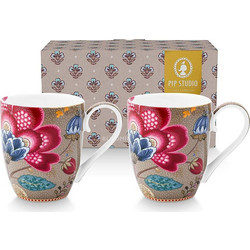 PIP STUDIO ΣΕΤ ΤΩΝ 2 ΤΜΧ ΚΟΥΠΕΣ XL BLOOMING TALES FANTASY ΚΗΑΚΙ 450ML-PIP STUDIO -51002591