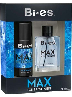 Bi Εs Max Ice Freshness Eau de toilette 100ml & Deo Spray 150ml