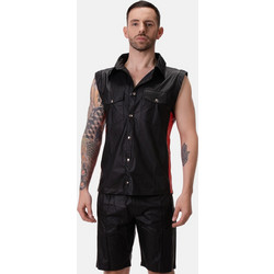 Barcode Berlin Shirt Vest Jolo Black