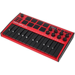 Akai MPK Mini ΜΚ3 Red Black