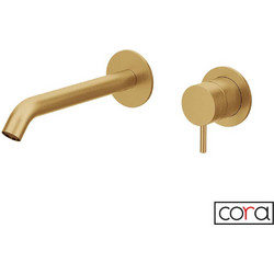 ΜΠΑΤΑΡΙΑ ΝΙΠΤ.ΤΟΙΧΟΥ COSMO INOX PVD BRUSHED GOLD