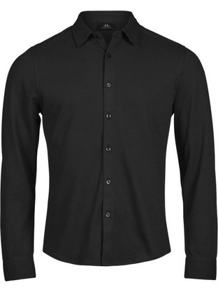 Πουκάμισο Luxury Stretch 1416 Tee Jays Tailored Fit Black
