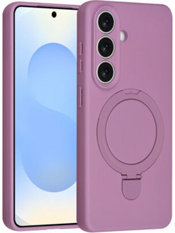 TUNIQ Galaxy S26 Back cover case - Magsafe With Ring Stand - Hanger - Sunset Purple