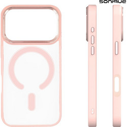 Sonique Magnetic MagMetal Θήκη iPhone 17 Pro Max Pink