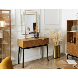 Home Deco Factory Kονσόλα Εισόδου Felix με 2 Συρτάρια 100x35x80cm