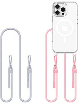Tech-Protect Θήκη Κινητού iPhone 16 Pro FlexAir Chain Magsafe Gray / Pink