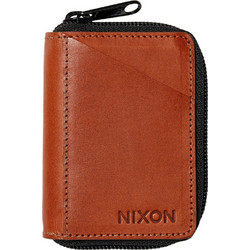 NIXON Ανδρικό Πορτοφόλι Orbit Zip Card Leather Wallet - C3060-747-00