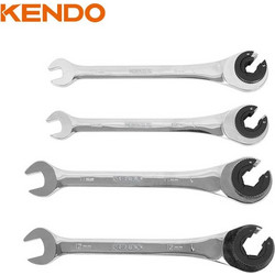 Kendo 15380 Σετ Γερμανοπολύγωνων Καστάνιας 4TMX